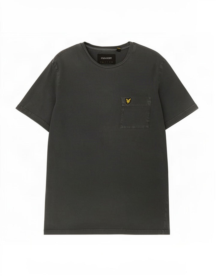 Мужская футболка Lyle & Scott, маленький серый хлопок