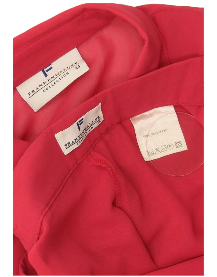 Женский комплект из 2 предметов Frankenwalder с рукавом 3/4, EU 44 XL W34 L27, красный полиэстер