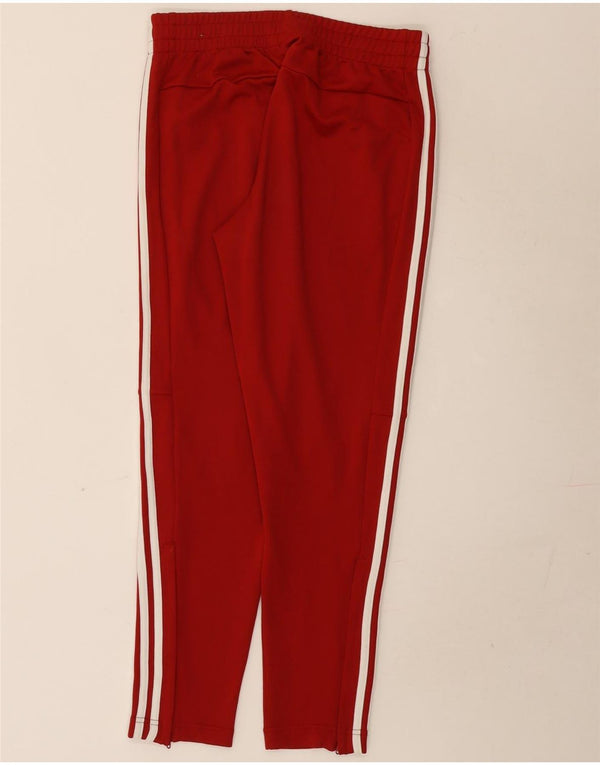 Женские спортивные брюки Adidas UK 12/14, средний красный полиэстер