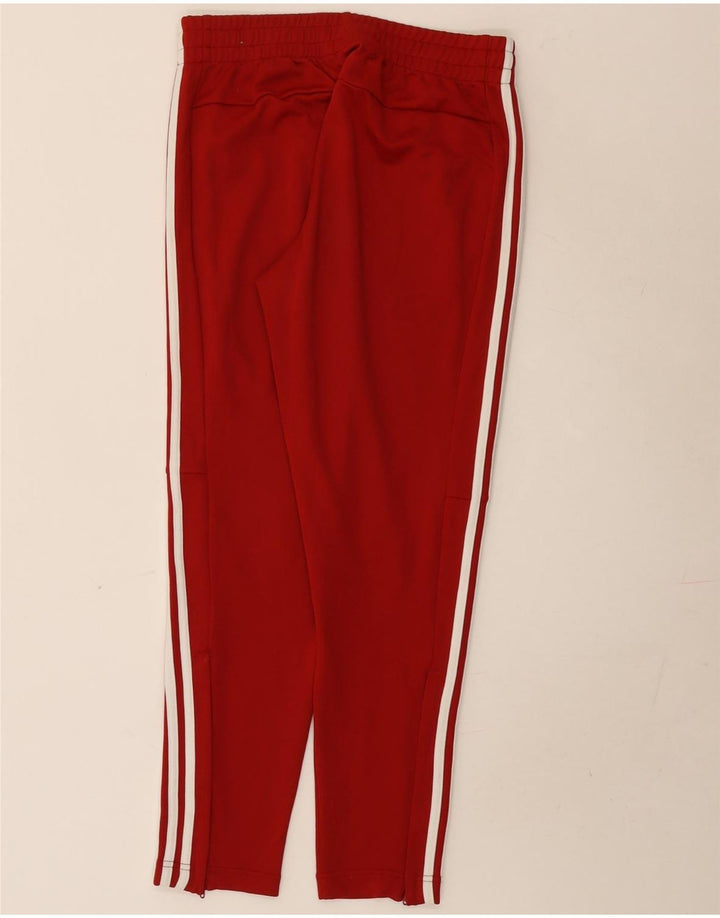 Женские спортивные брюки Adidas UK 12/14, средний красный полиэстер
