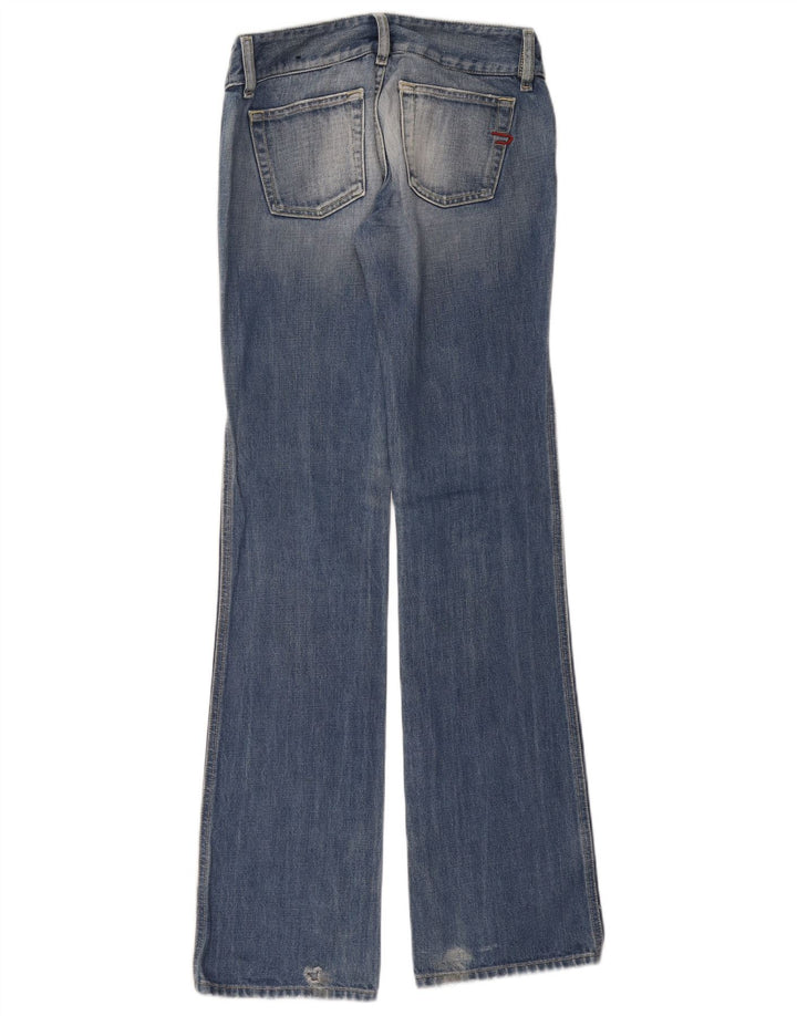 Женские джинсы Bootcut Diesel W26 L33 синие, хлопок