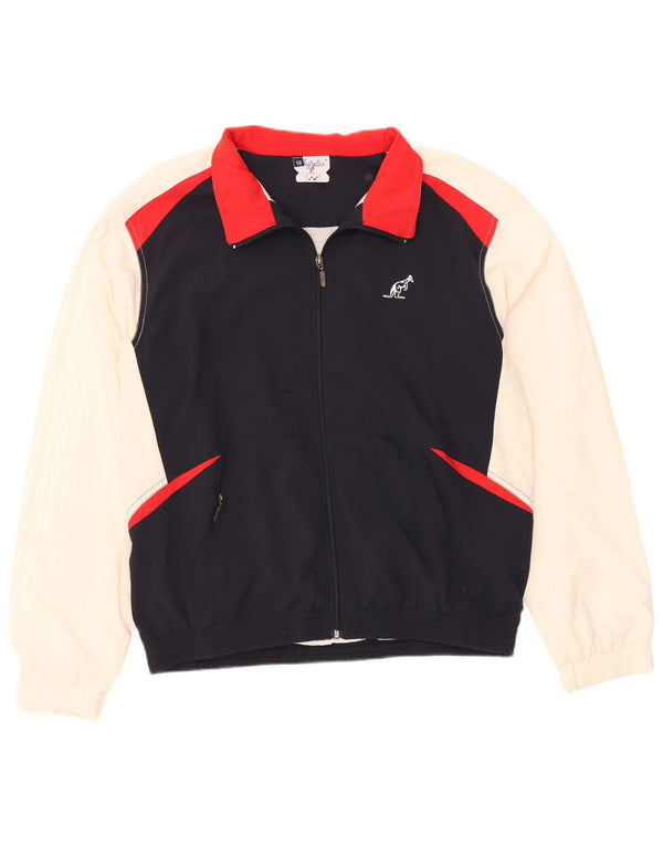 AUSTRALIAN L'ALPINA Mens Tracksuit Top Jacket IT 50 Medium Black