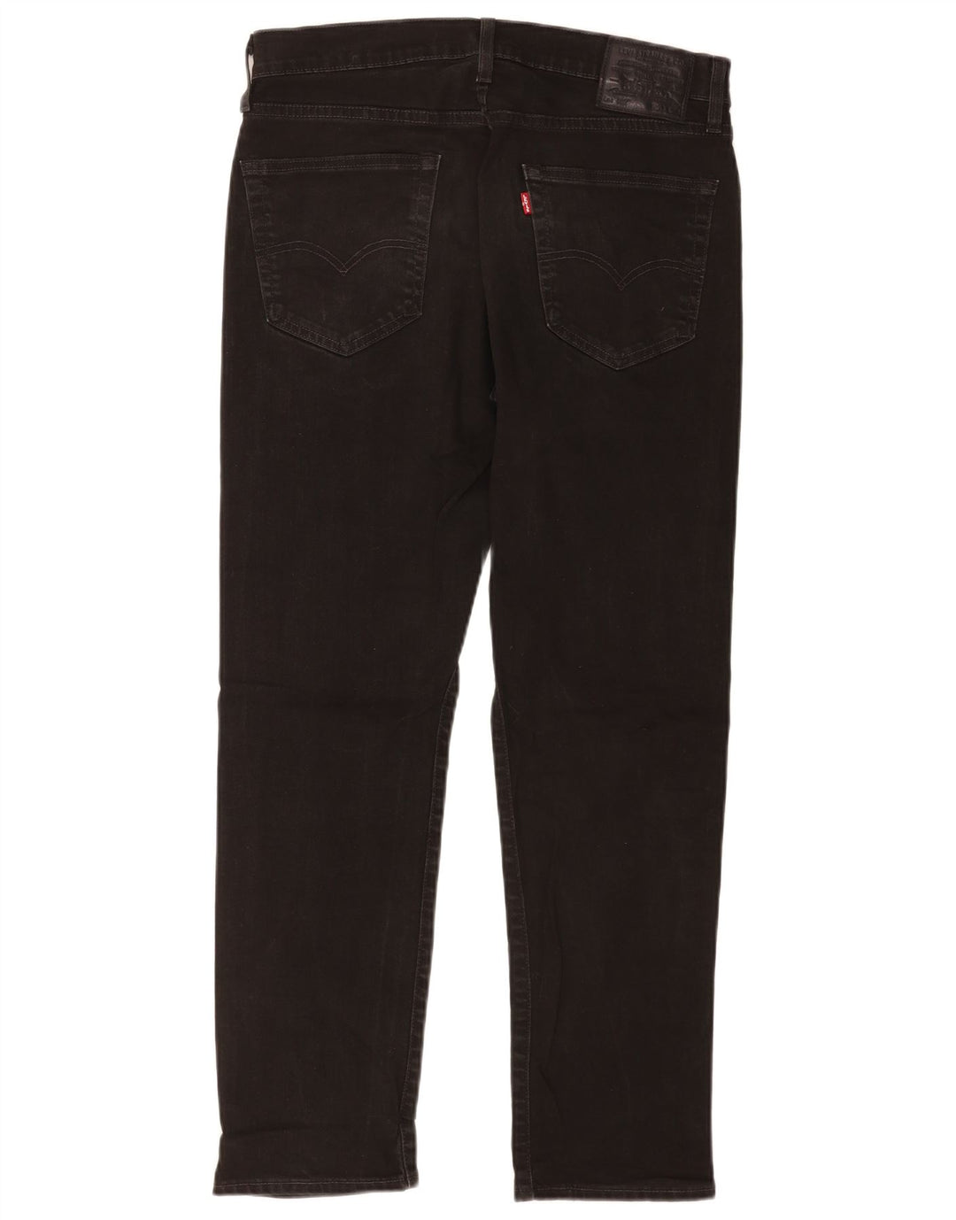 Мужские зауженные джинсы Levi's 502 W33 L30, черный хлопок