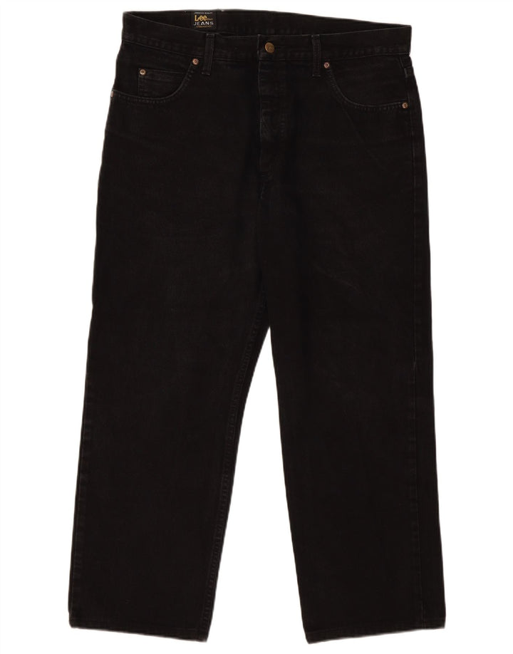 Джинсы Lee мужские прямые W36 L27 черные