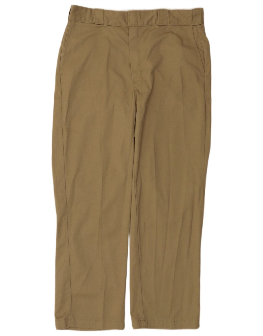 Мужские прямые брюки чинос Dickies W36 L30 бежевого цвета из полиэстера