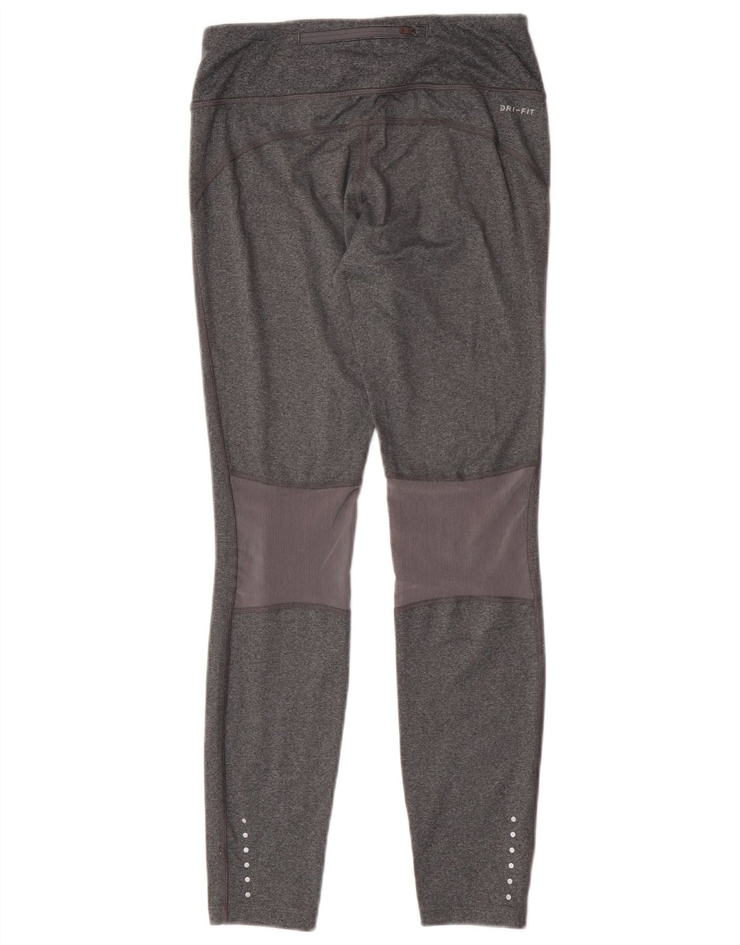 Женские леггинсы Nike Dri Fit UK 10, маленькие серые, полиэстер