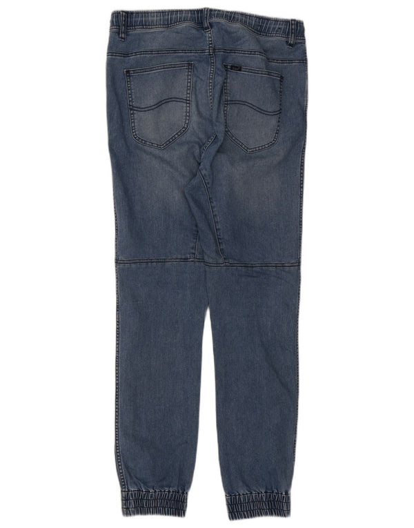 Женские джоггеры Lee, узкие джинсы, средние W30 L29, синие, хлопок