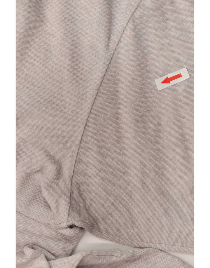 Мужская рубашка-поло Sergio Tacchini IT 50, средний серый хлопок