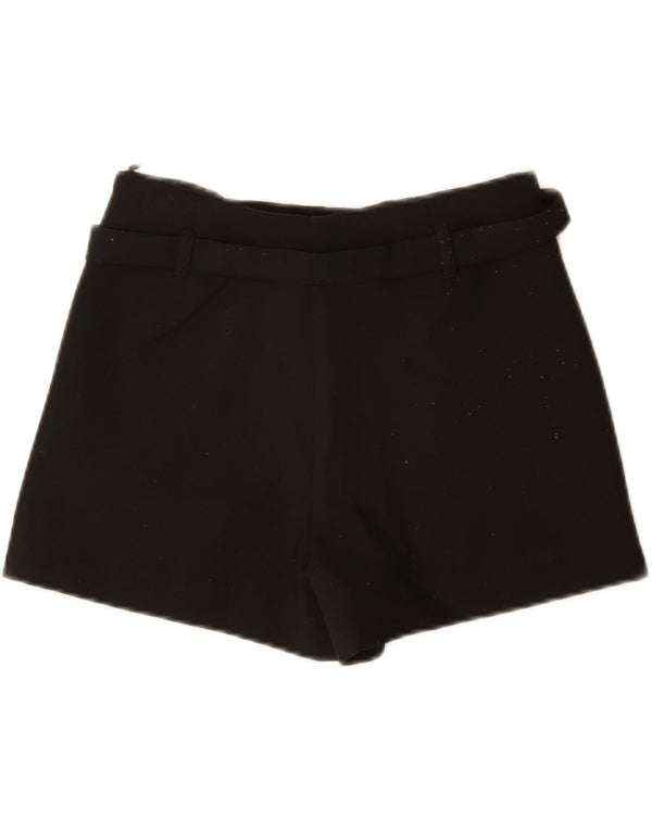 Женские повседневные шорты Zara XS W24, черный полиэстер