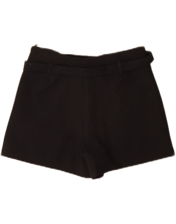 Женские повседневные шорты Zara XS W24, черный полиэстер