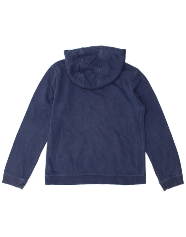 Nike Boys Hoodie Jumper 13-14 Years XL Navy Blue Cotton