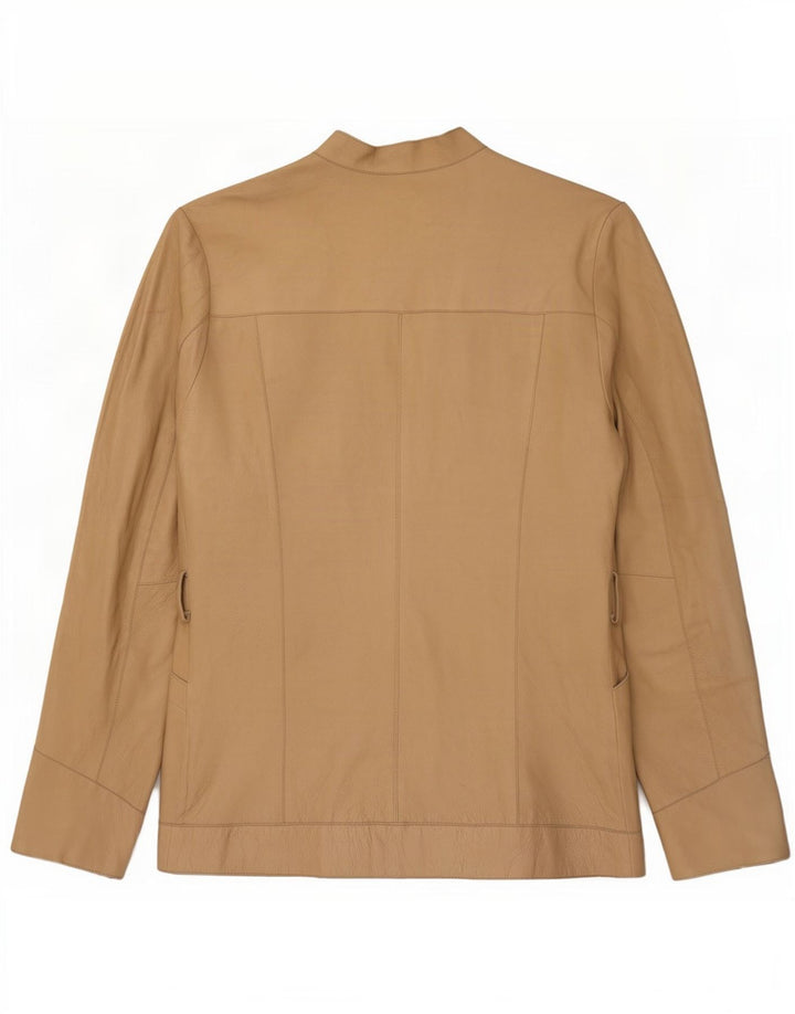 Женская кожаная куртка Conbipel IT 48 XL Бежевая