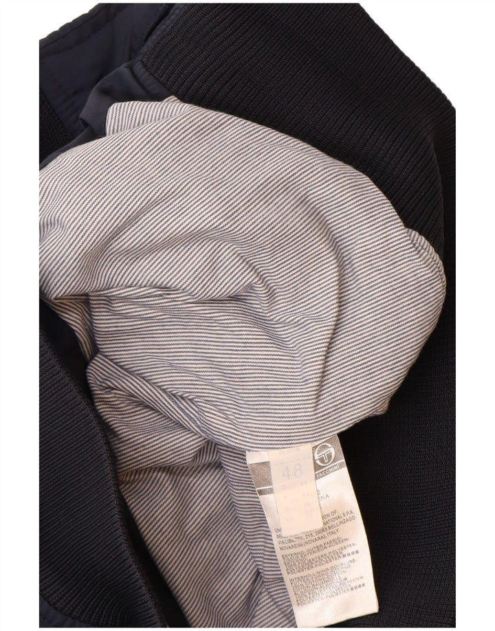 Мужской бомбер SERGIO TACCHINI IT 48 Medium Navy Blue Полиэстер