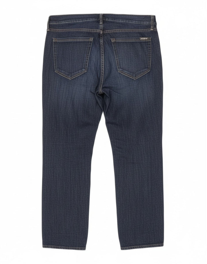 Женские укороченные джинсы-бойфренды Eddie Bauer, США 6, средние W32 L26, темно-синие