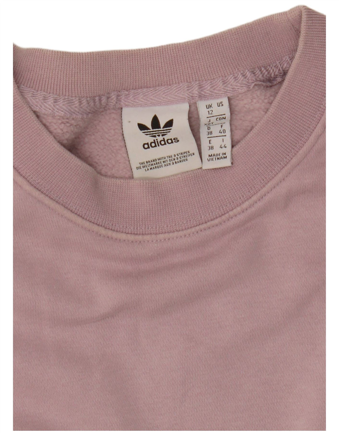 Женский джемпер оверсайз Adidas UK 12, средний черный, цветной блок