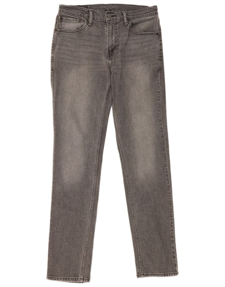 Мужские джинсы Levi's 511 Slim W32 L34 Серые хлопковые