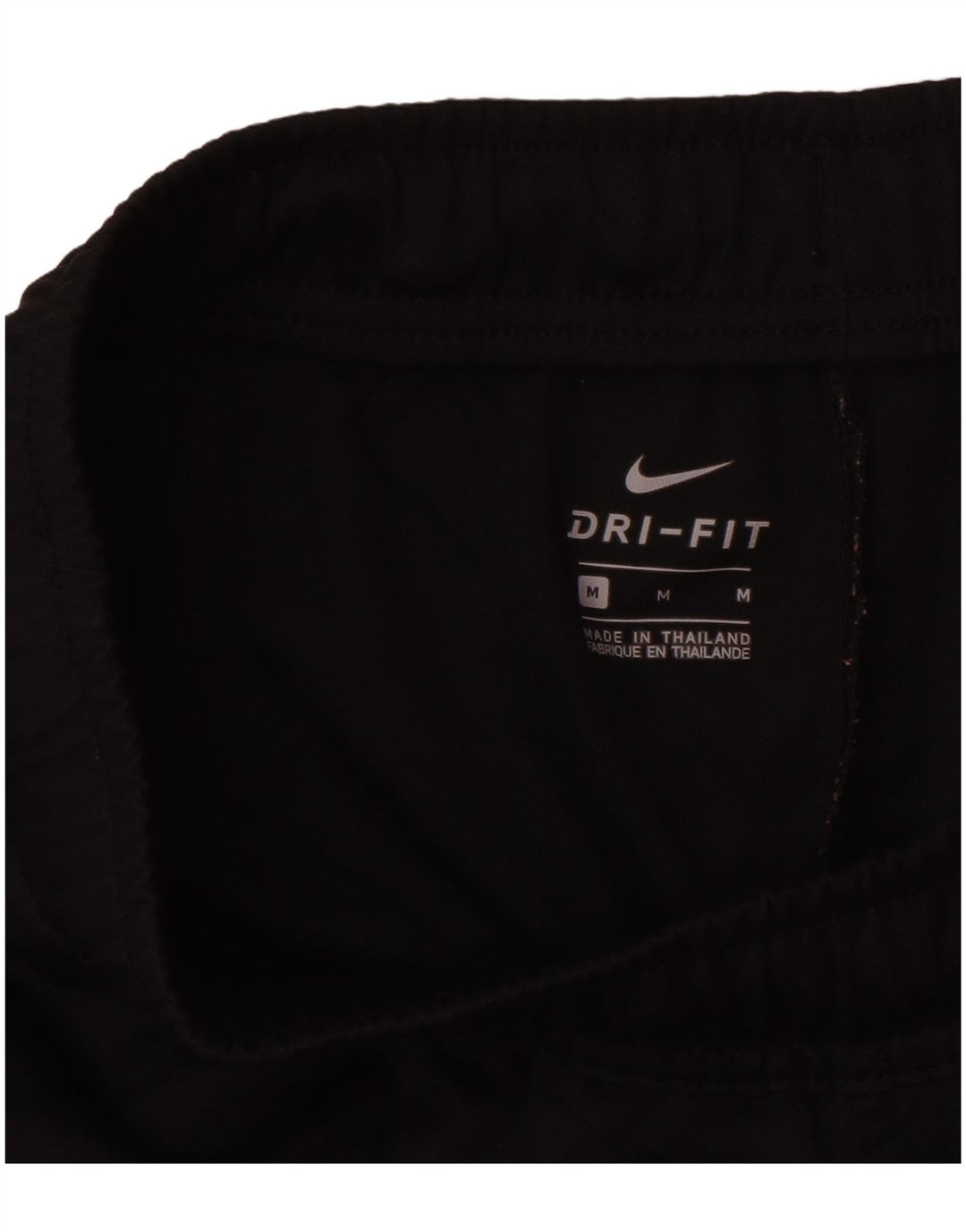 Женские спортивные брюки Nike Dri Fit с графическим рисунком UK 14, средний черный полиэстер