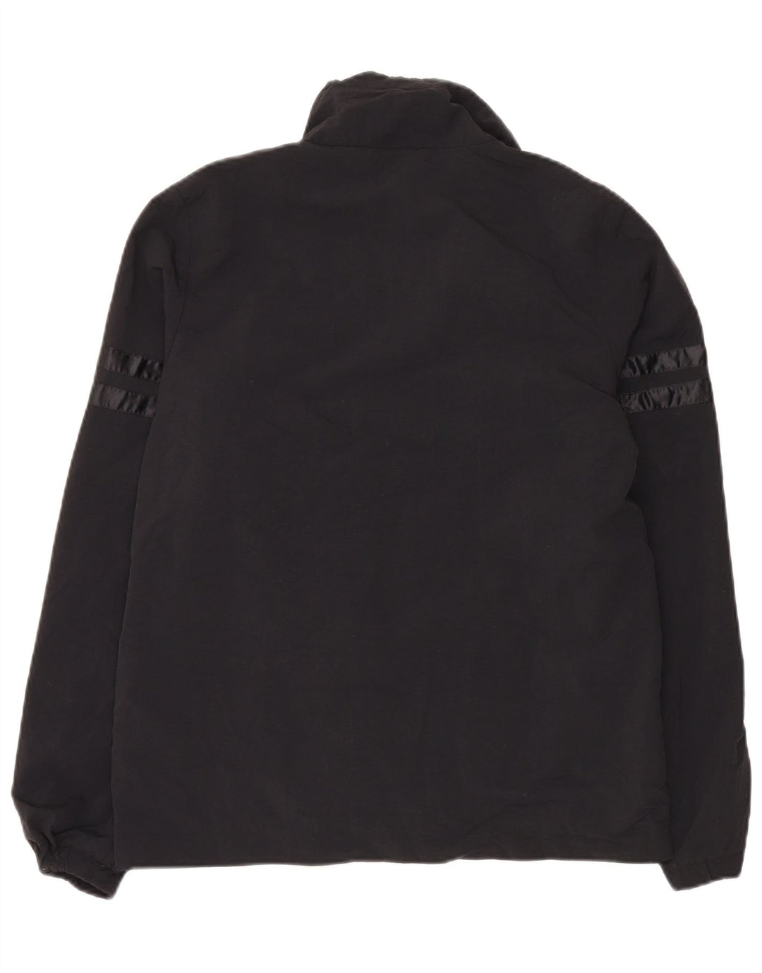 ELLESSE Женский спортивный костюм оверсайз, верхняя куртка UK 10, маленький черный