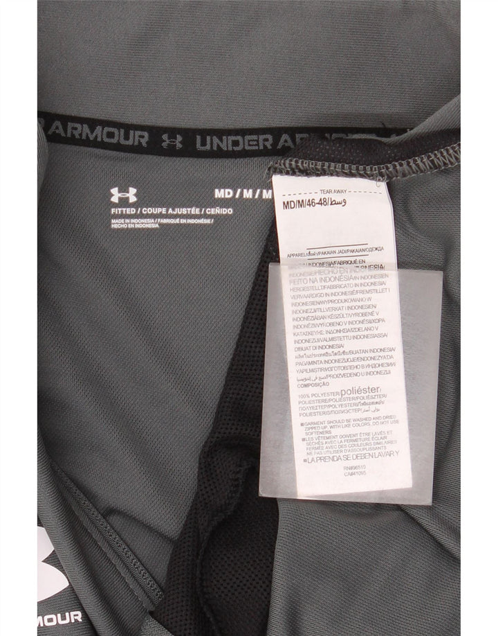 Мужская спортивная куртка Under Armour, средний серый полиэстер
