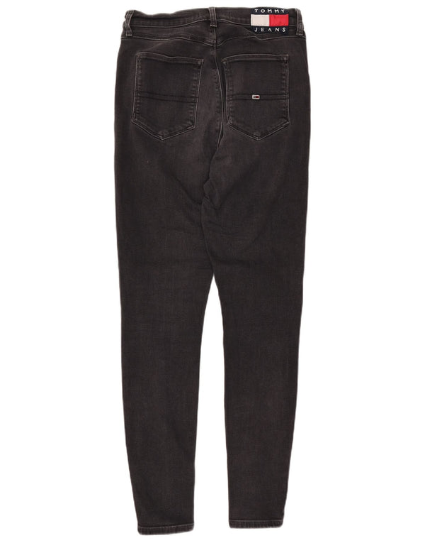 Женские джинсы суперскинни TOMMY HILFIGER Melany с высокой посадкой W30 L30 черные