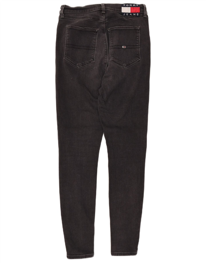 Женские джинсы суперскинни TOMMY HILFIGER Melany с высокой посадкой W30 L30 черные