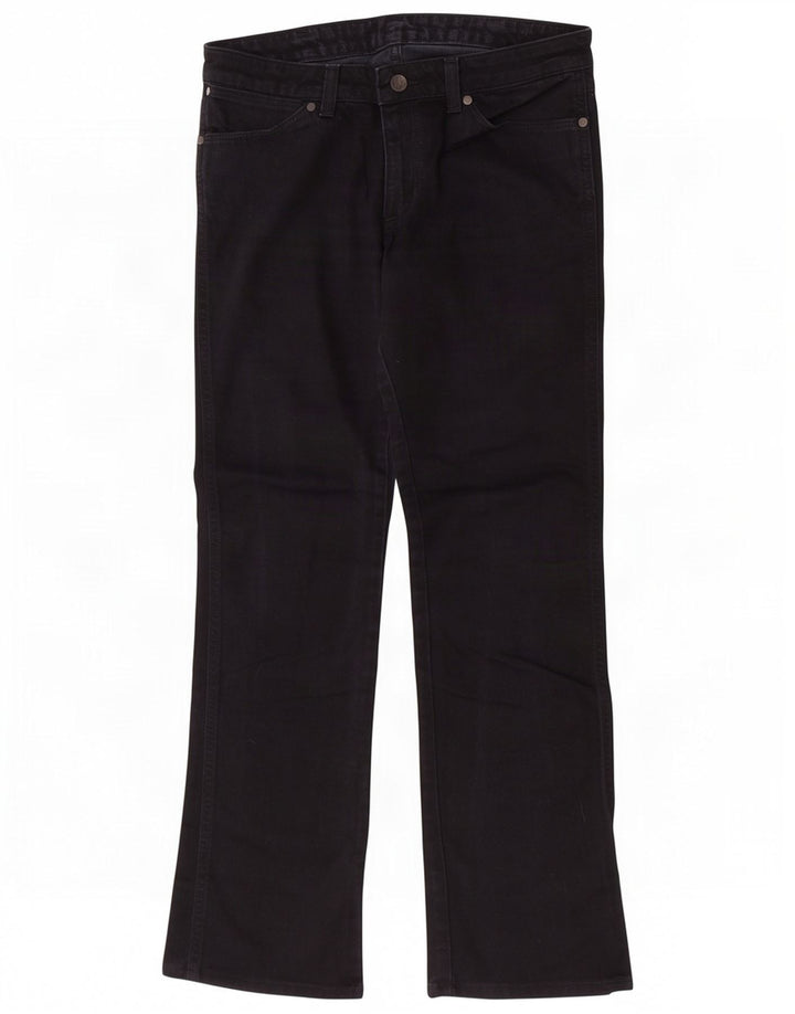 Женские прямые джинсы Wrangler Iris W30 L30, черный хлопок