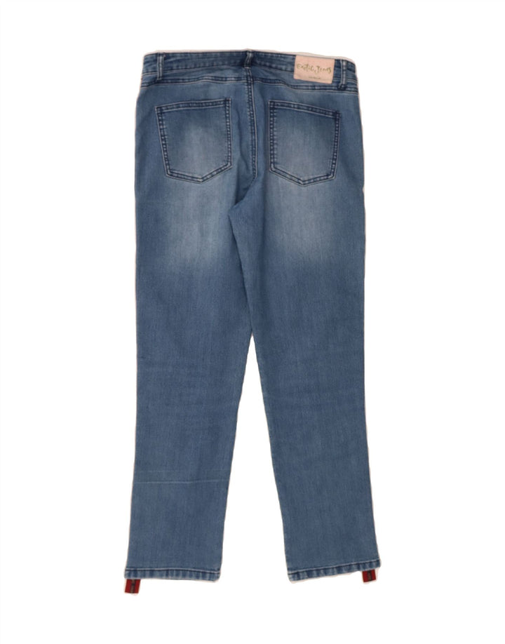 DESIGUAL Womens Cropped Jeans W30 L27 Blue Cotton Vintage Desigual and Second-Hand Desigual from Messina Hembry 