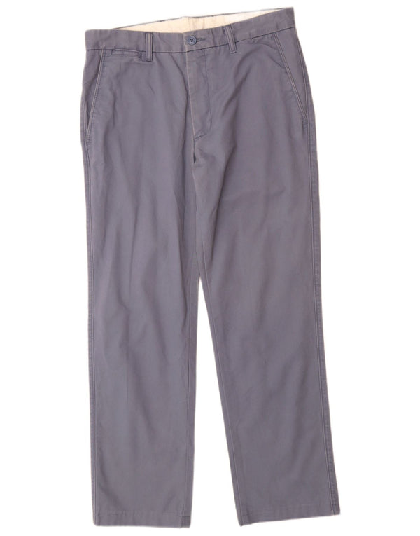 Мужские прямые брюки-чиносы Dockers W33 L29, синие, хлопок