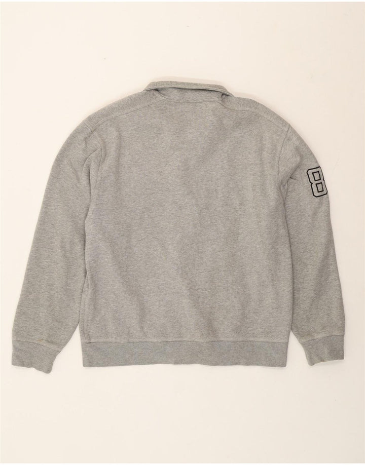 Dkny Мужской спортивный костюм с графическим рисунком, верхняя куртка, средний серый хлопок, хлопок