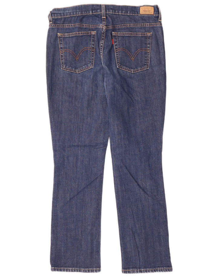 Женские прямые джинсы Levi's 505 США 6, средние W32 L29, синие, хлопок