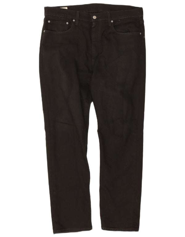 Мужские зауженные джинсы Levi's 512 W36 L30, черный хлопок