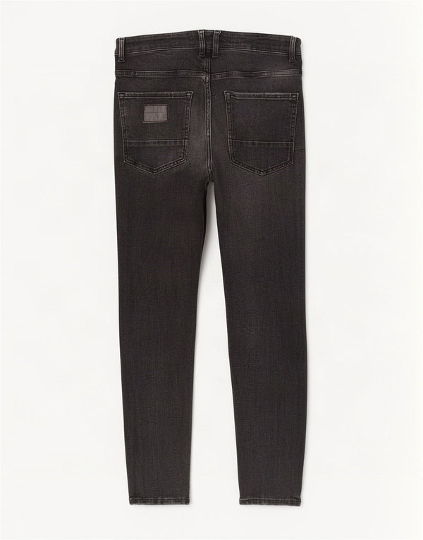 Мужские джинсы скинни Zara EU 42, большие W32 L28, серый хлопок