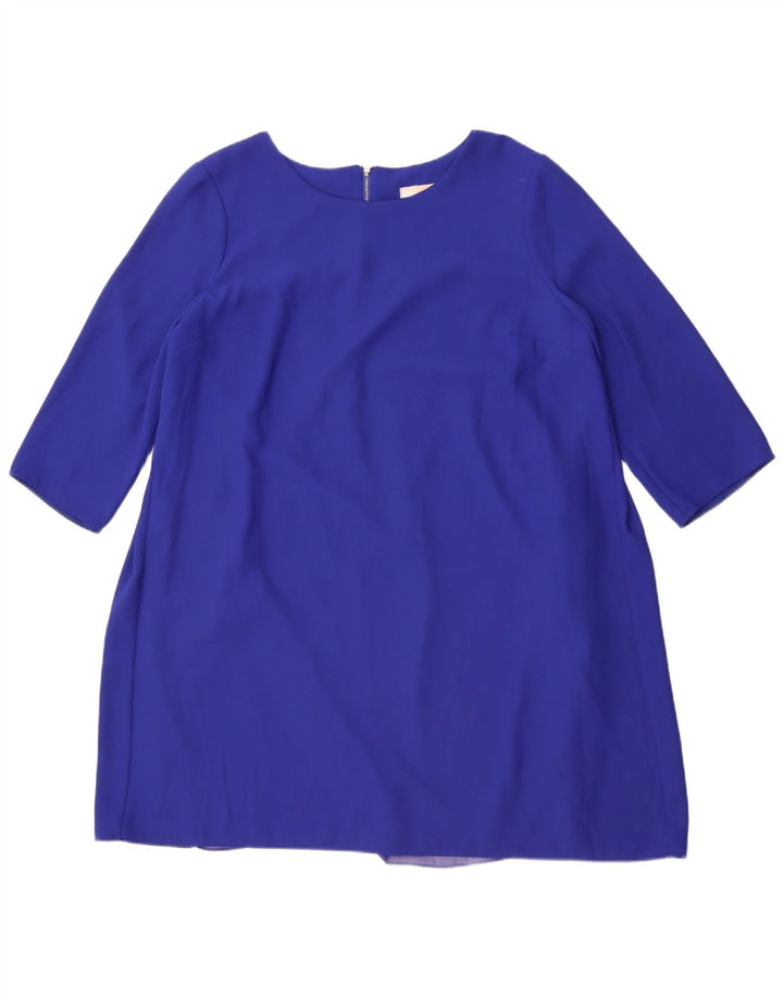 Женское платье прямого кроя с рукавом 3/4 Phase Eight, Великобритания, 18 XL, синее