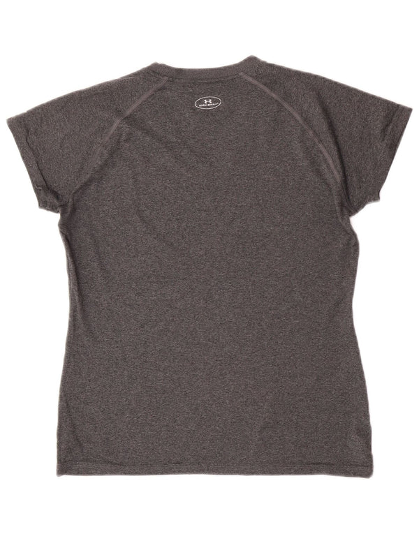 Женская футболка Under Armour Heat Gear Top UK 10, маленькая серая