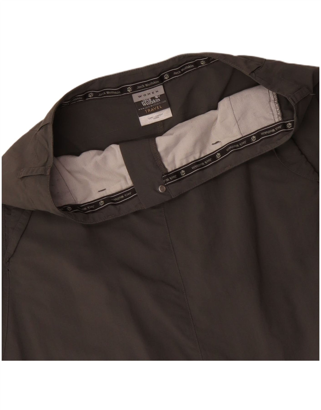 Женская макси-юбка Jack Wolfskin для путешествий, Великобритания, 12/14, средний W32, серый полиамид