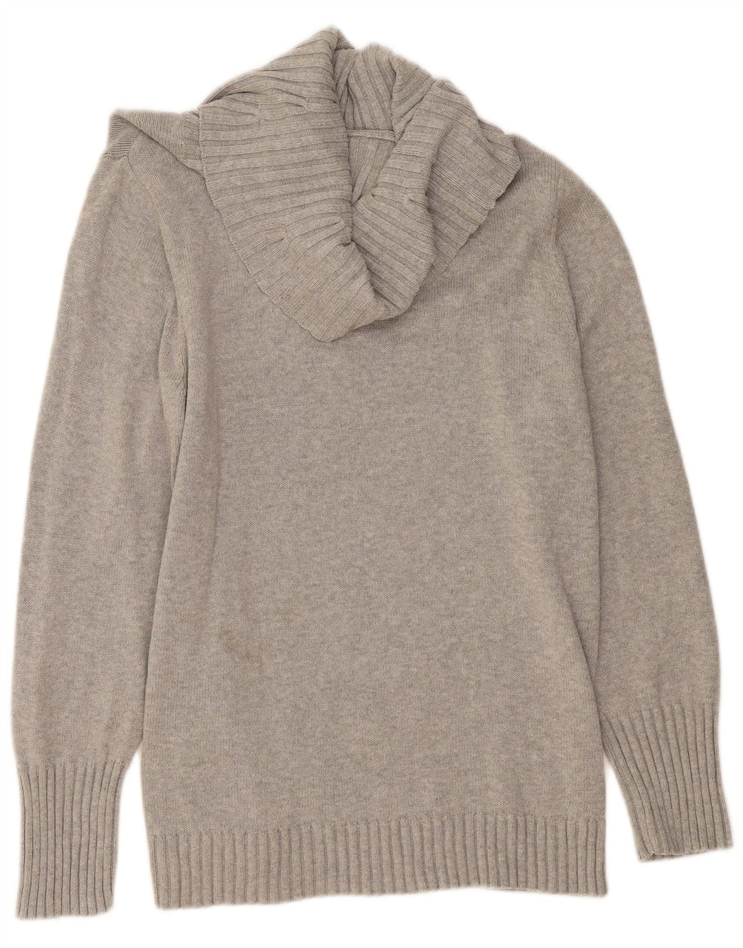 Женский свитер NAUTICA с высоким воротником, Великобритания 20, 2XL, серый хлопок