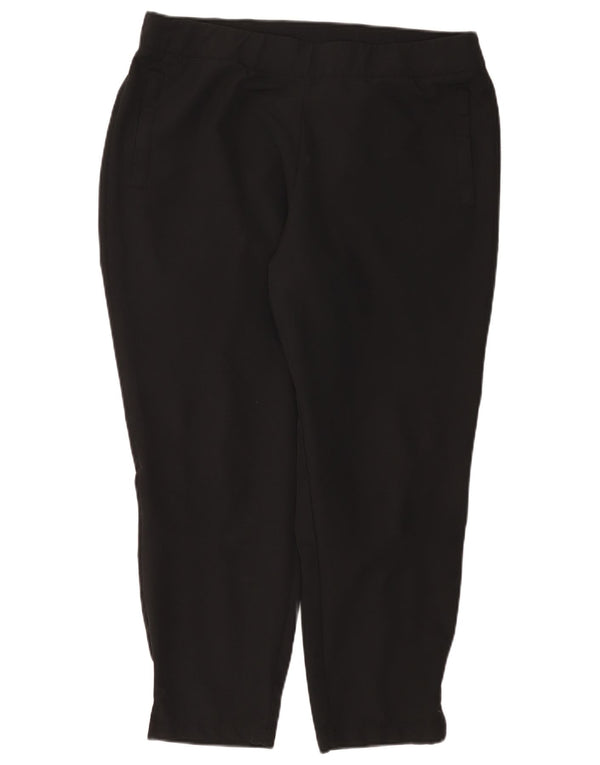 Calvin Klein Женские повседневные зауженные брюки Performance XL W36 L26, черные