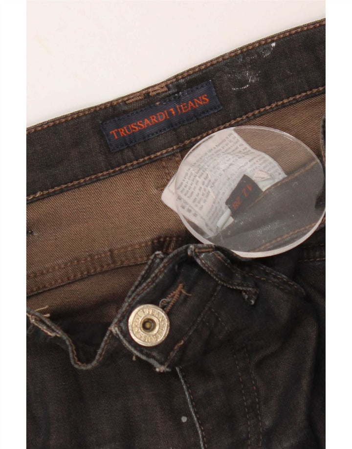 Женские прямые джинсы Trussardi W28 L28 черные