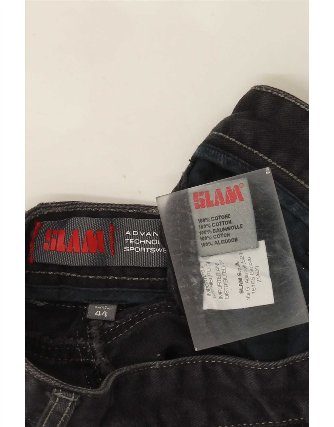 Женские прямые джинсы Slam IT 44 Medium W30 L33 Серый хлопок