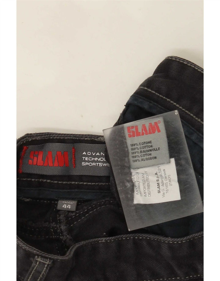 Женские прямые джинсы Slam IT 44 Medium W30 L33 Серый хлопок