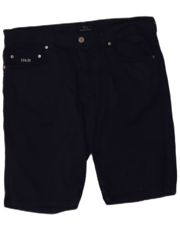 Harmont & Blaine Мужские повседневные шорты IT 50 Large W34 Темно-синие хлопковые