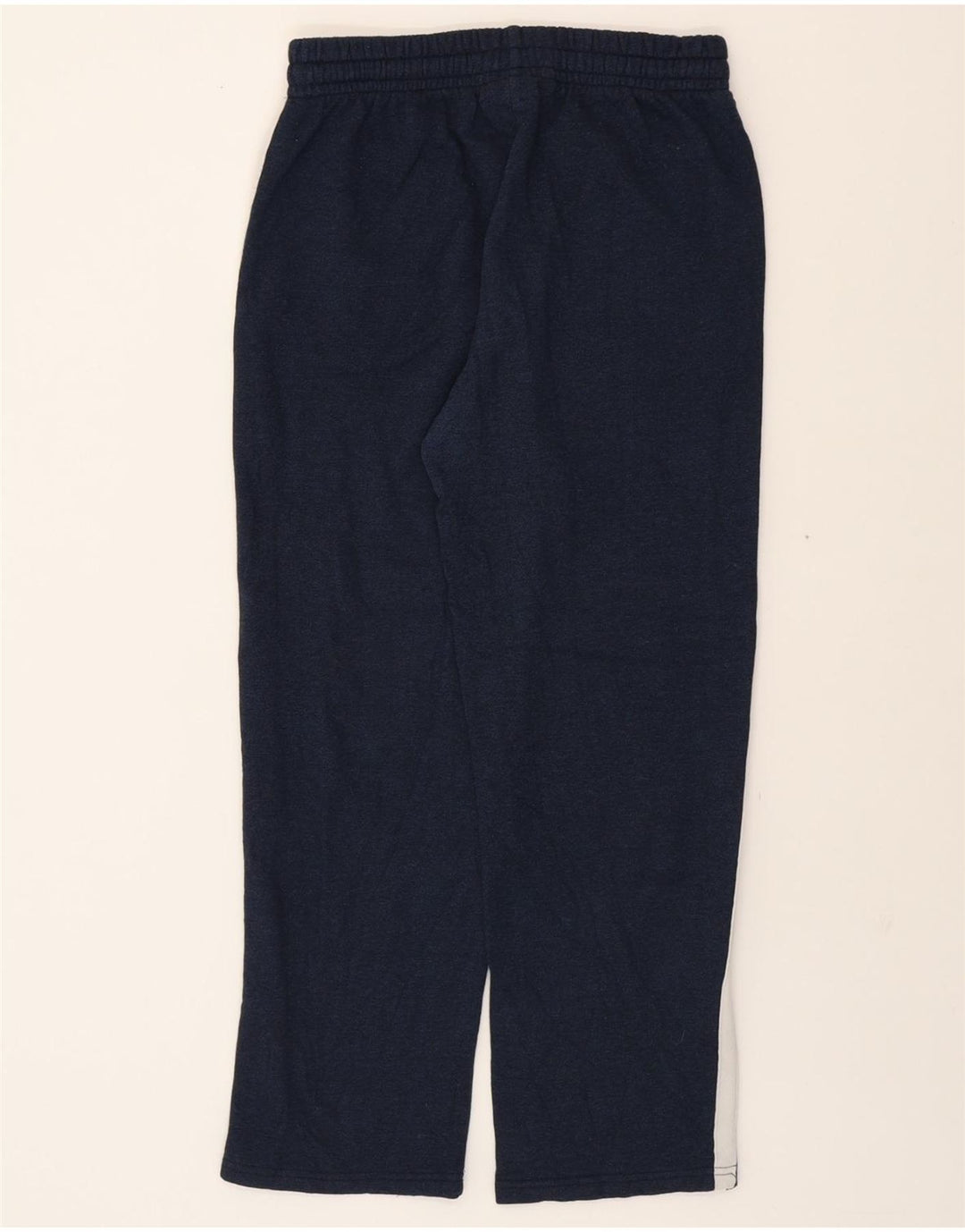 FILA Mens Tracksuit Trousers Large Navy Blue Colourblock Cotton Vintage Fila and Second-Hand Fila from Messina Hembry 