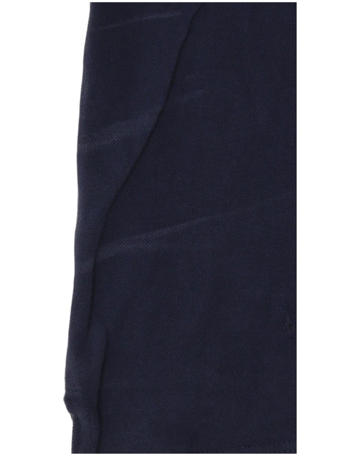 Мужская рубашка поло FRED PERRY, маленькая, темно-синяя