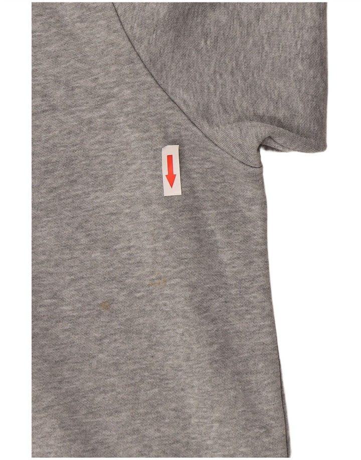 Мужской спортивный костюм Puma, большая серая хлопковая куртка в крапинку