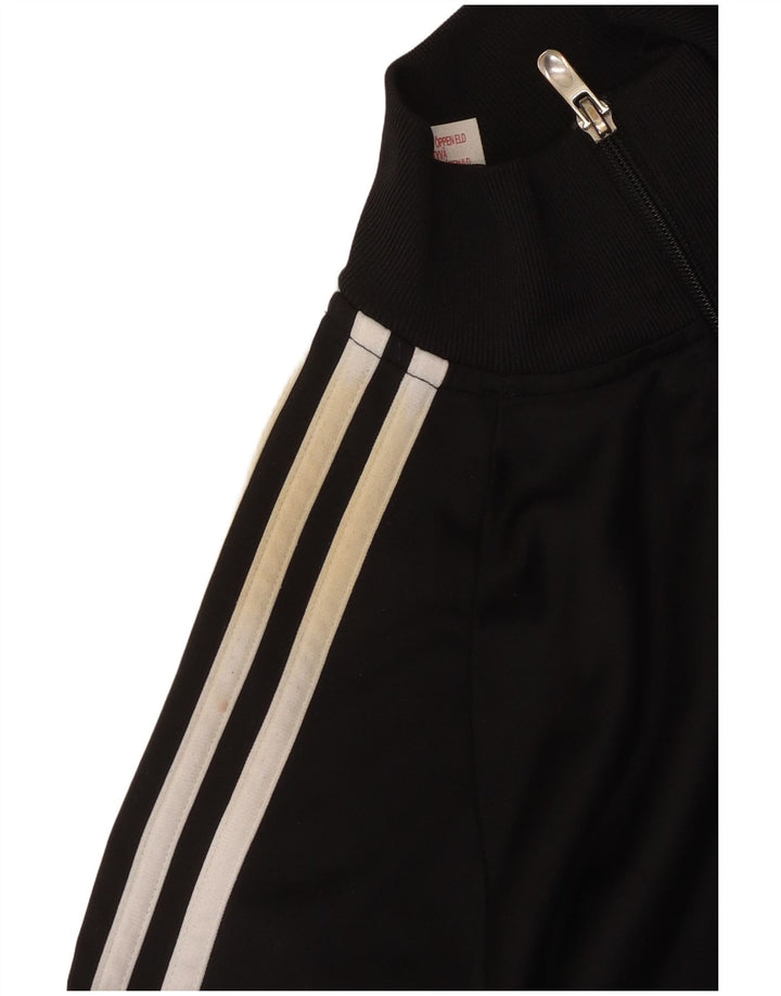 Adidas Boys Clima 365 Спортивный костюм Верхняя куртка 11-12 лет Черный полиэстер