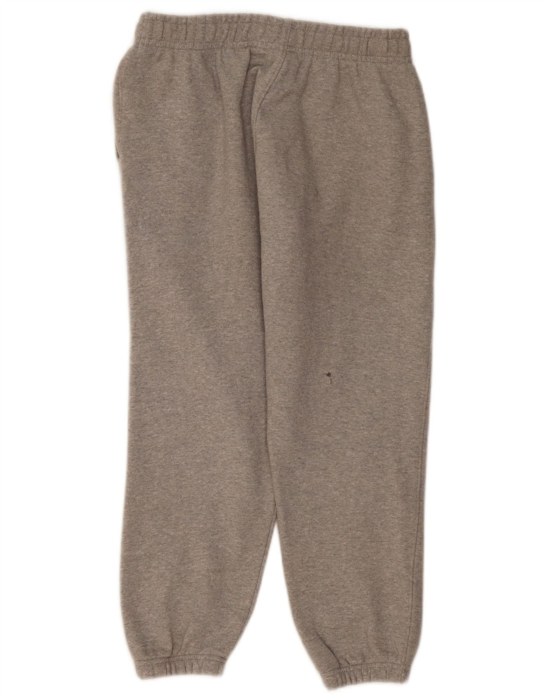 Женские спортивные брюки с графическим принтом Nike UK 12, хлопок среднего серого цвета