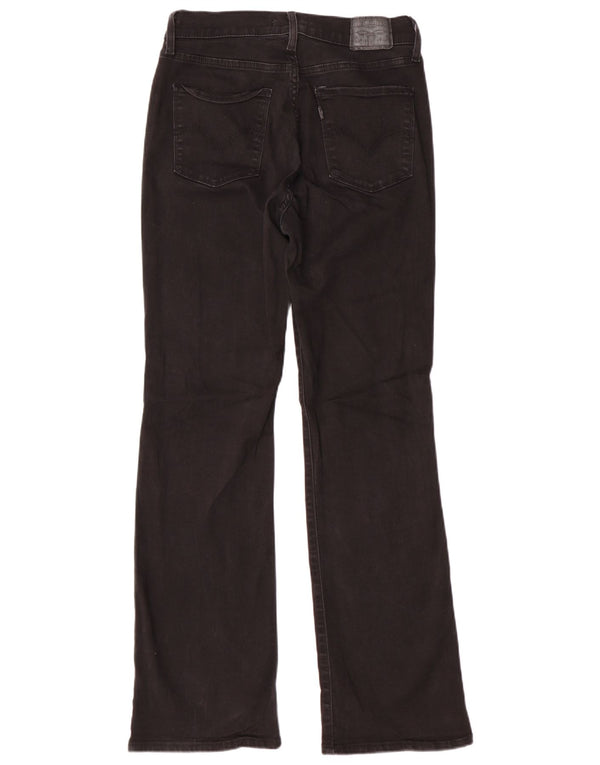 Женские джинсы Levi's Bootcut US 8, средние W29 L32, черные, хлопковые