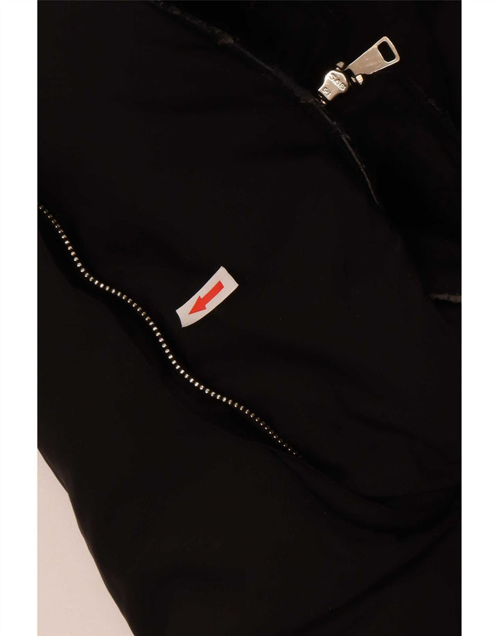 Женская стеганая куртка Zara UK 20 2XL, черный полиэстер