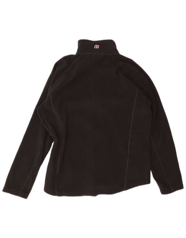 Мужская флисовая куртка BERGANS UK 38, средний черный полиэстер