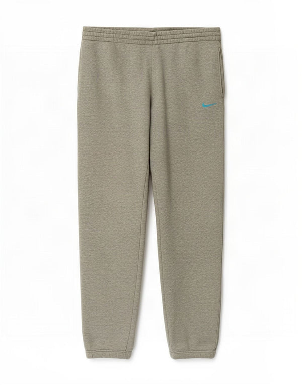 Nike Mens Tracksuit Trousers Joggers Large Grey Cotton